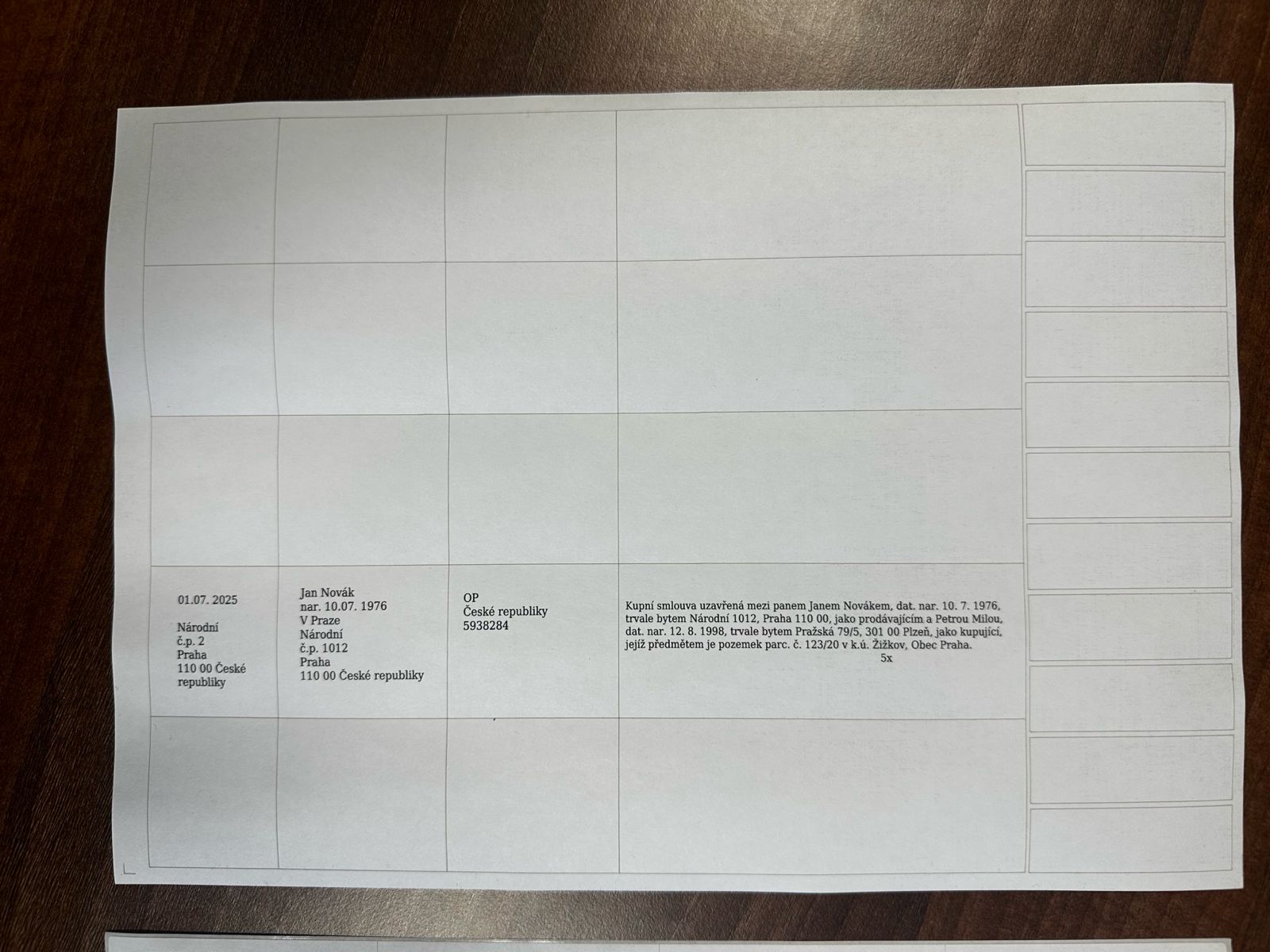 Štítky do knihy - pohled 4